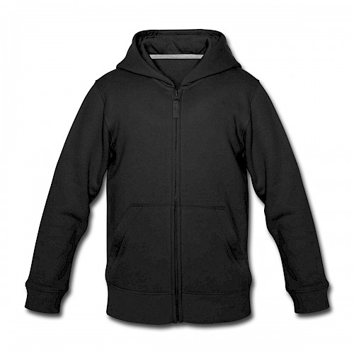 Kinder Premium Kapuzenjacke Mit Aufdruck