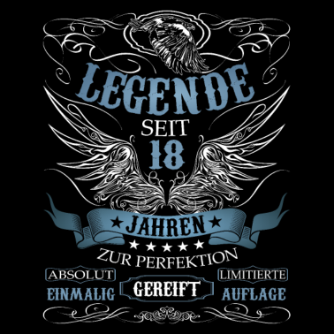 Motiv Geschenk zum 18. Geburtstag Jahrgang 18er 18 Jahre