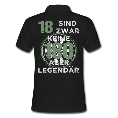 Geschenk zum 18 Poloshirt - Geschenk zum 18. Geburtstag Jahrgang 18er 18 Jahre
