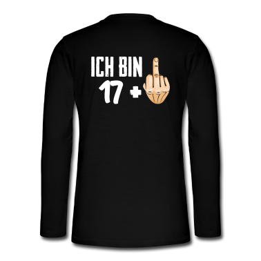 Geschenk zum 18 Langarmshirt - ich bin 18