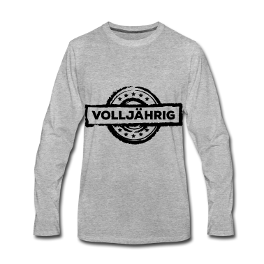 Geschenk zum 18 Langarmshirt - 18 Jahre 18. Geburtstag Volljährig Geburtstagspart