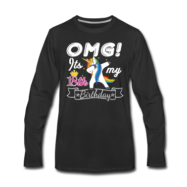 Geschenk zum 18 Langarmshirt - 18. Geburtstag