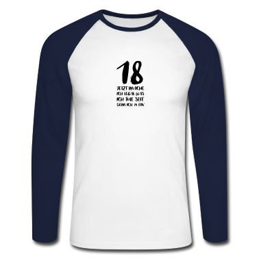 Geschenk zum 18 Langarmshirt - 18. Geburtstag