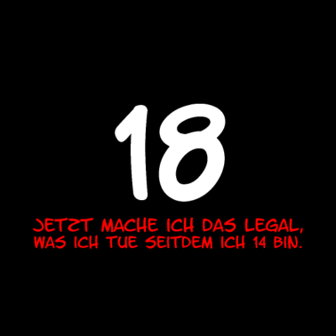 Motiv 18. Geburtstag