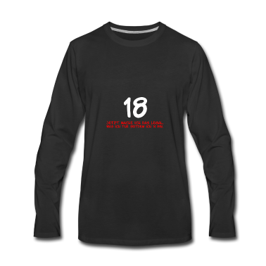 Geschenk zum 18 Langarmshirt - 18. Geburtstag