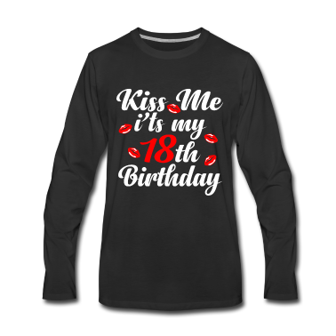 Geschenk zum 18 Langarmshirt - 18 18. Geburtstag Geschenk Geschenkidee