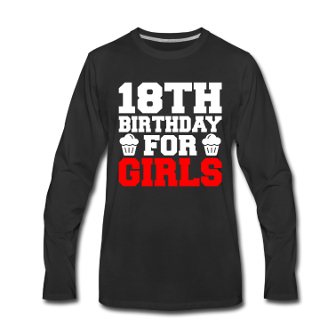 Geschenk zum 18 Langarmshirt - 18 18. Geburtstag Geschenk Geschenkidee