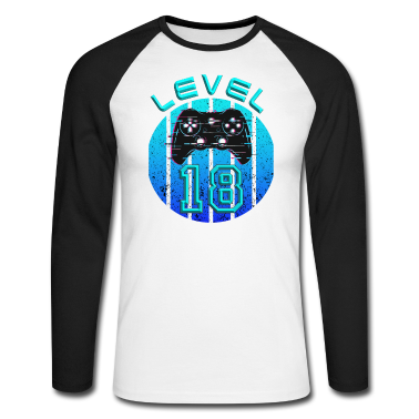 Geschenk zum 18 Langarmshirt - 18. Geburtstag - Geschenk zum 18 Geburtstag