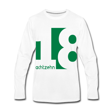 Geschenk zum 18 Langarmshirt - 18 achtzehn