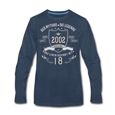 Geschenk zum 18 Langarmshirt - 18. Geburtstag