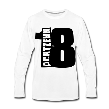 Geschenk zum 18 Langarmshirt - 18. Geburtstag