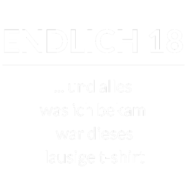 Motiv Endlich 18