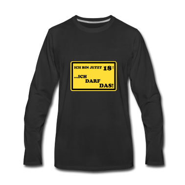 Geschenk zum 18 Langarmshirt - 18. Geburtstag