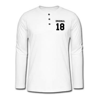 Geschenk zum 18 Langarmshirt - 18 Original