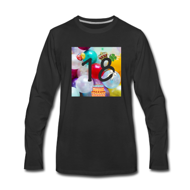 Geschenk zum 18 Langarmshirt - zum 18. Geburtstag