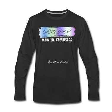 Geschenk zum 18 Langarmshirt - 18. Geburtstagsparty