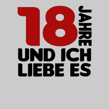 Motiv 18 Jahre 18 Geburtstag Geschenk