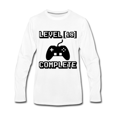 Geschenk zum 18 Langarmshirt - 18. Geburtstag