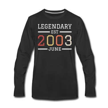 Geschenk zum 18 Langarmshirt - 18. Geburtstag