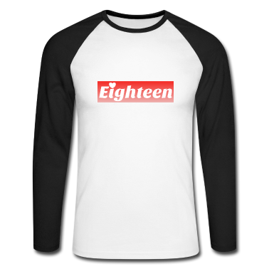 Geschenk zum 18 Langarmshirt - Eighteen 18