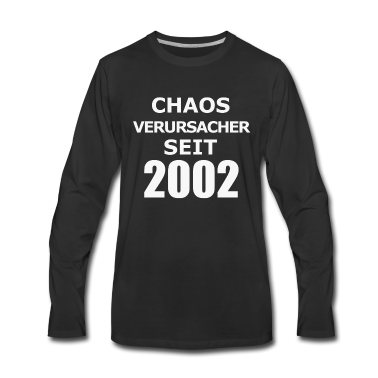 Geschenk zum 18 Langarmshirt - 18. Geburtstag Geschenk