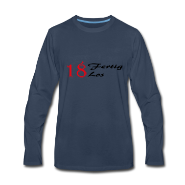 Geschenk zum 18 Langarmshirt - 18 fertig Los