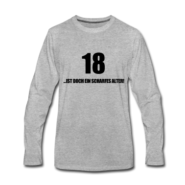 Geschenk zum 18 Langarmshirt - 18. Geburtstag Geschenk