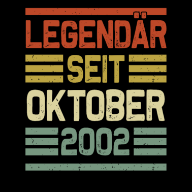 Motiv Legendär seit Oktober 2002 18.Geburtstag 18
