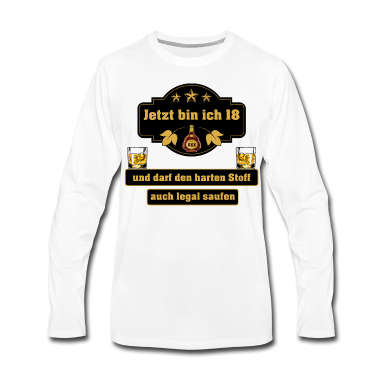 Geschenk zum 18 Langarmshirt - 18. Geburtstag Geburtstagsgeschenk 18 Jahre alt
