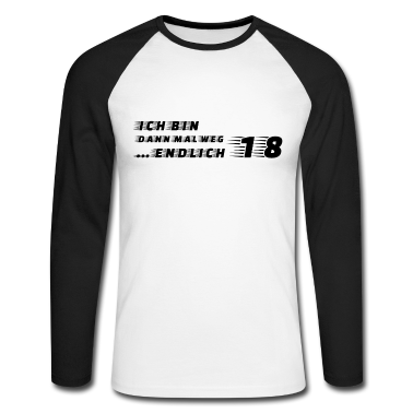 Geschenk zum 18 Langarmshirt - 18. Geburtstag Ich bin 18 Jahre Bestes Geschenk