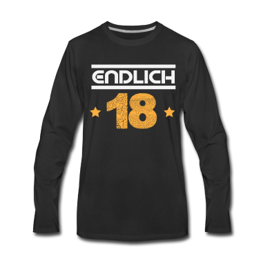 Geschenk zum 18 Langarmshirt - 18 Geburtstag