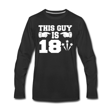 Geschenk zum 18 Langarmshirt - 18 Jahre 18 Geburtstag Geschenk