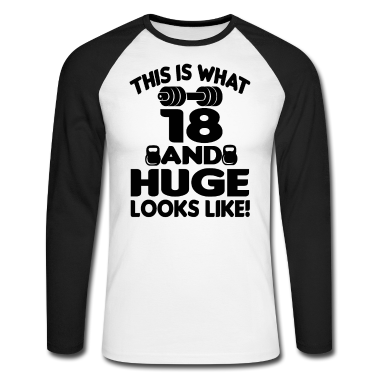 Geschenk zum 18 Langarmshirt - 18 Jahre 18 Geburtstag Geschenk