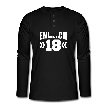 Geschenk zum 18 Langarmshirt - 18. Geburtstag Geschenkidee