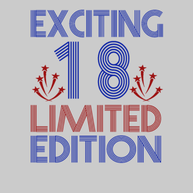 Motiv 18 Jahre 18 Geburtstag Geschenk