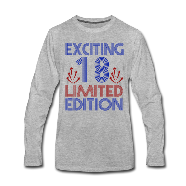 Geschenk zum 18 Langarmshirt - 18 Jahre 18 Geburtstag Geschenk
