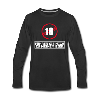 Geschenk zum 18 Langarmshirt - 18. Geburtstag Geschenk