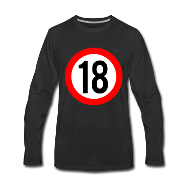 Geschenk zum 18 Langarmshirt - 18. Geburtstag - Party