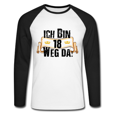 Geschenk zum 18 Langarmshirt - 18. Geburtstag Ich bin 18 Jahre Bestes Geschenk