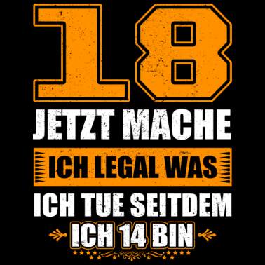 Motiv Endlich 18! - Geschenke zum 18 Geburtstag