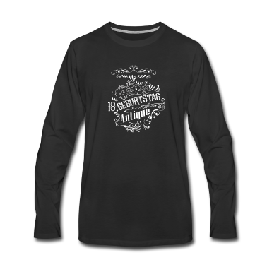 Geschenk zum 18 Langarmshirt - 18 Geburtstag Vintage