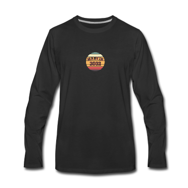 Geschenk zum 18 Langarmshirt - Retro 18 Geburtstag