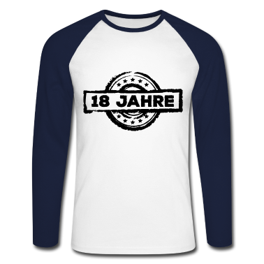Geschenk zum 18 Langarmshirt - 18 Jahre 18. Geburtstag Volljährig Geburtstagspart