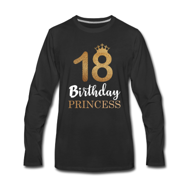 Geschenk zum 18 Langarmshirt - 18. Geburtstag Geschenk 18 Jahre Mädchen Tochter