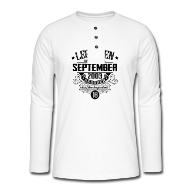 Geschenk zum 18 Langarmshirt - Geschenke zum 18. Geburtstag Geschenke Volljährig