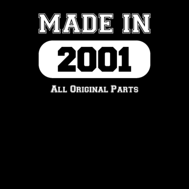 Motiv Made In 2001 - 18. Geburtstag