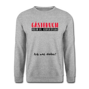 Geschenk zum 18 Pullover - Gästebuch - Mein 18. Geburtstag - Ich war dabei