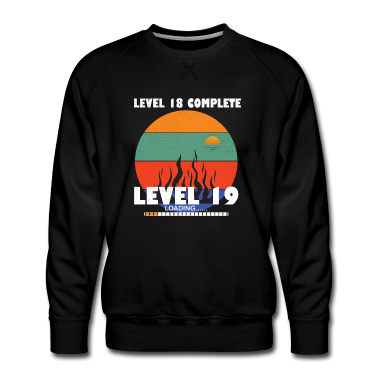 Geschenk zum 18 Pullover - Endlich 18, Geburtstagsgeschenk zum 18 .