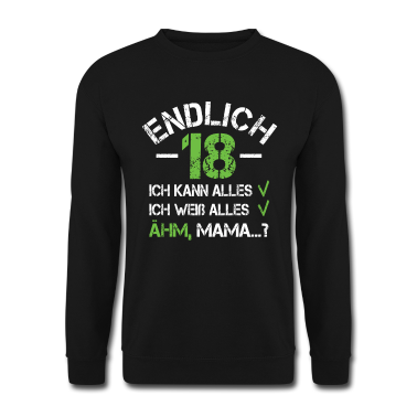 Geschenk zum 18 Pullover - 18 Geburtstag