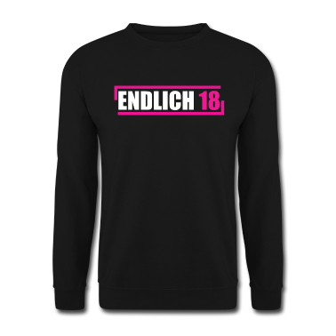 Geschenk zum 18 Pullover - Endlich 18